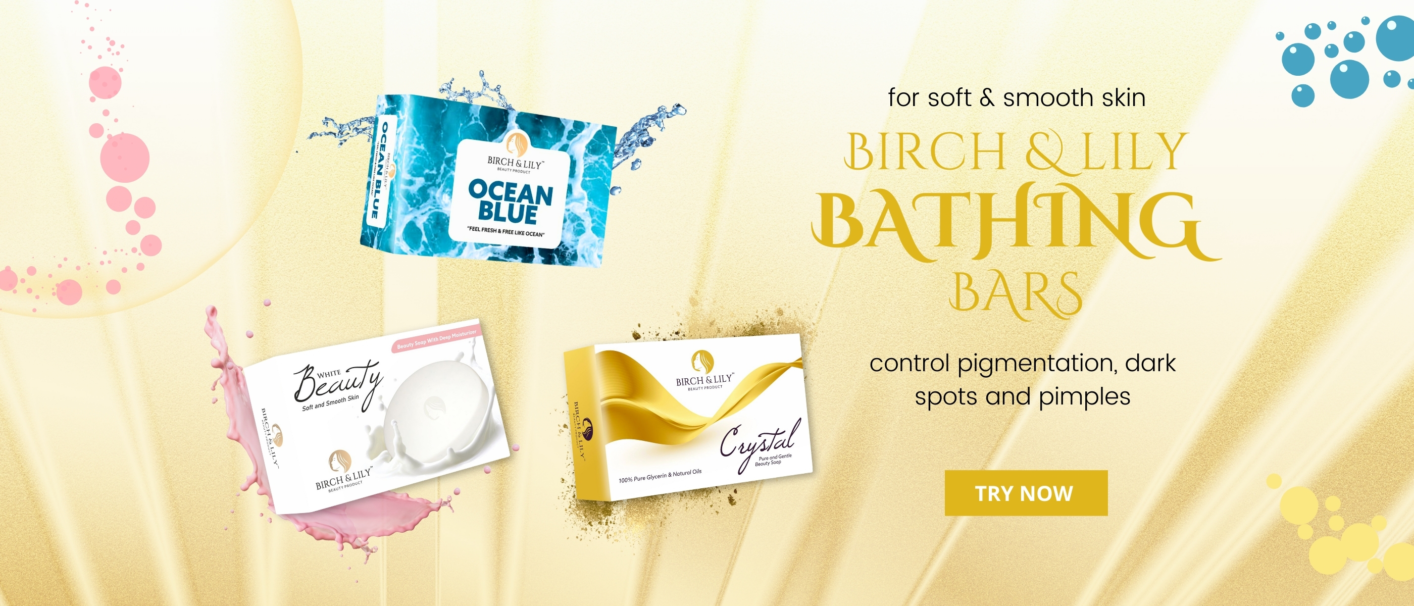 Birch and Lily Bathing Soaps