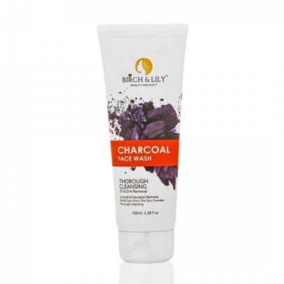 Birch And Lily Charcoal Face Wash (100ml)