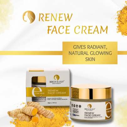 Birch and Lily Essential Renew Face Cream (50gm) Creams and Moisturizers