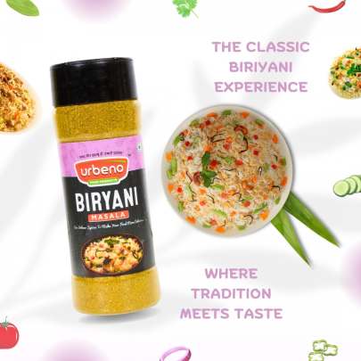 Urbeno Biriyani Masala (60gm)  Ready to Mix