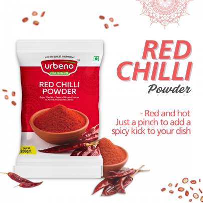 Urbeno Red Chilli Powder (200gm) Masala