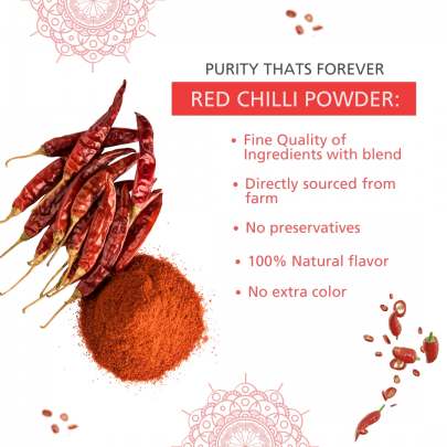 Urbeno Red Chilli Powder (200gm) Masala